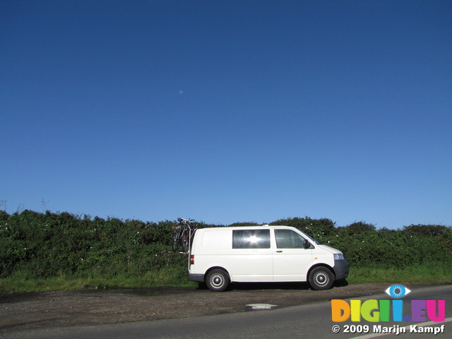 SX08882 Parked the van to cycle to Lands' End